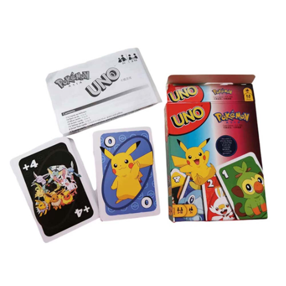 For UNO Board Game Card Pokémon Mario Frozen