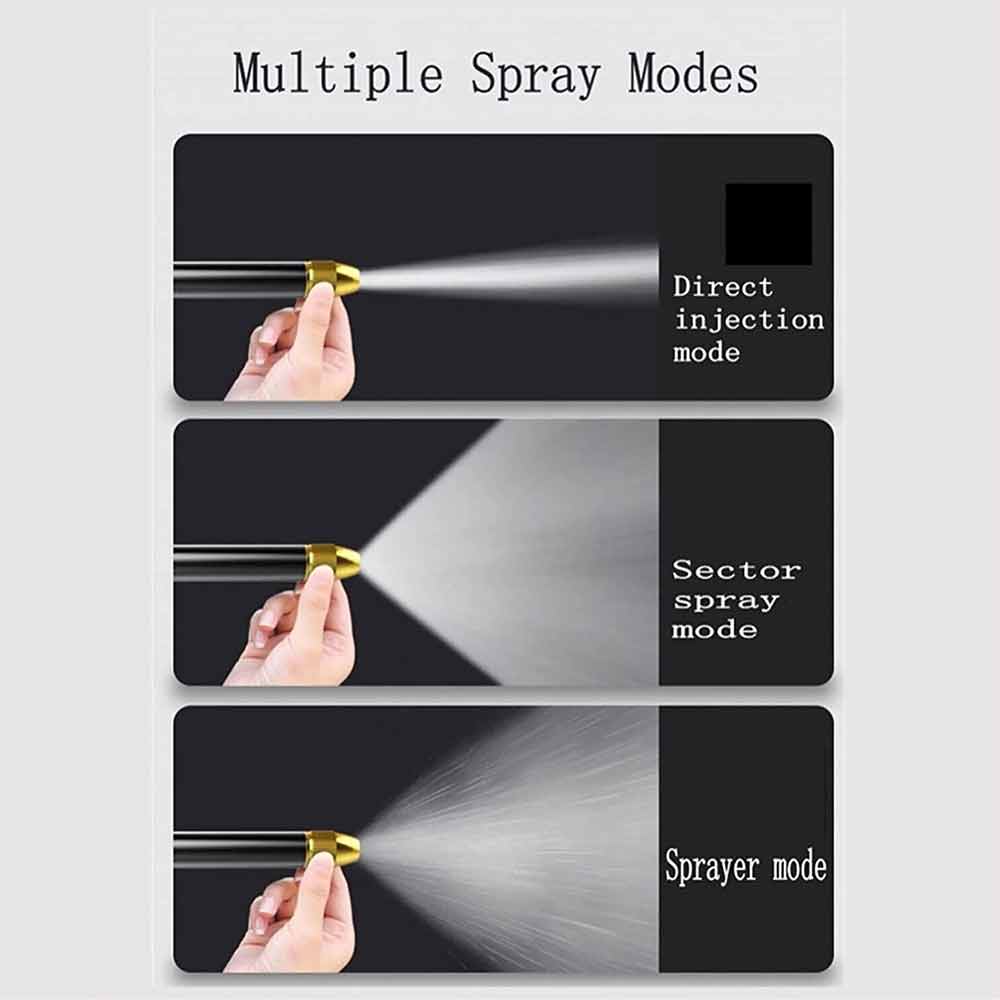 High Pressure Water Spray Gun Hose Nozzle Only Garden Pipe Lawn Car Wash