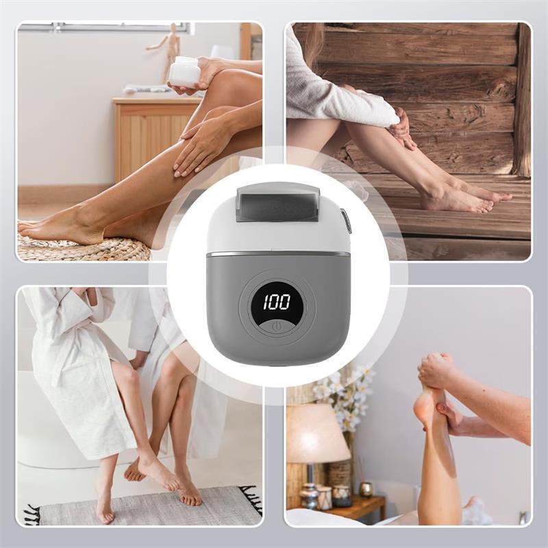 Professional Electric Foot Grinder File Callus Dead Skin Remover Pedicure Tool Free Tips