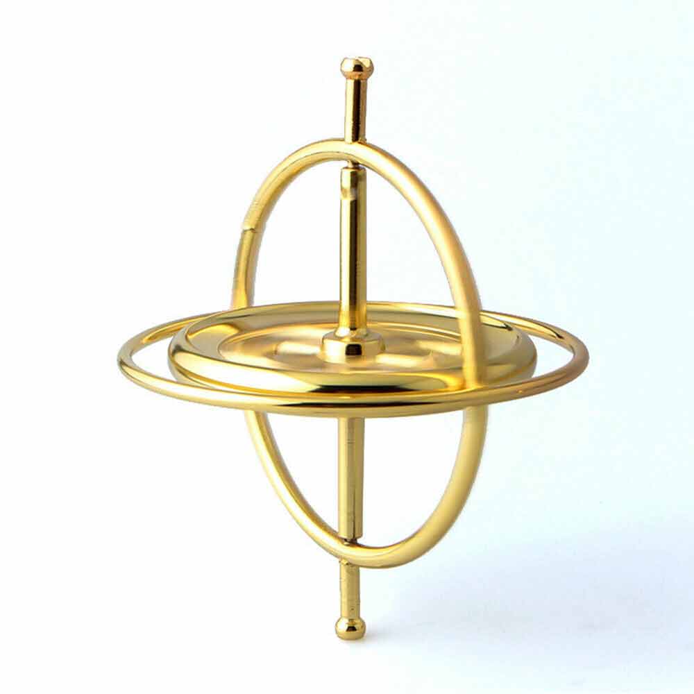 Metal Gyroscope Educational Gyro Relief Pressure Relieve Gift Traditional Stress