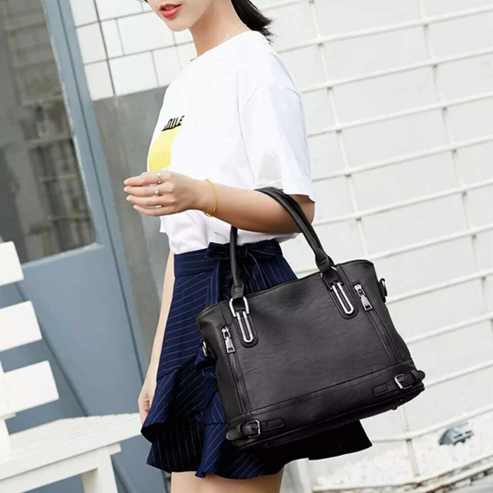 Ladies Handbag,PU Leather Shoulder Tote Bag Purse Crossbody Leather Handbag NEW