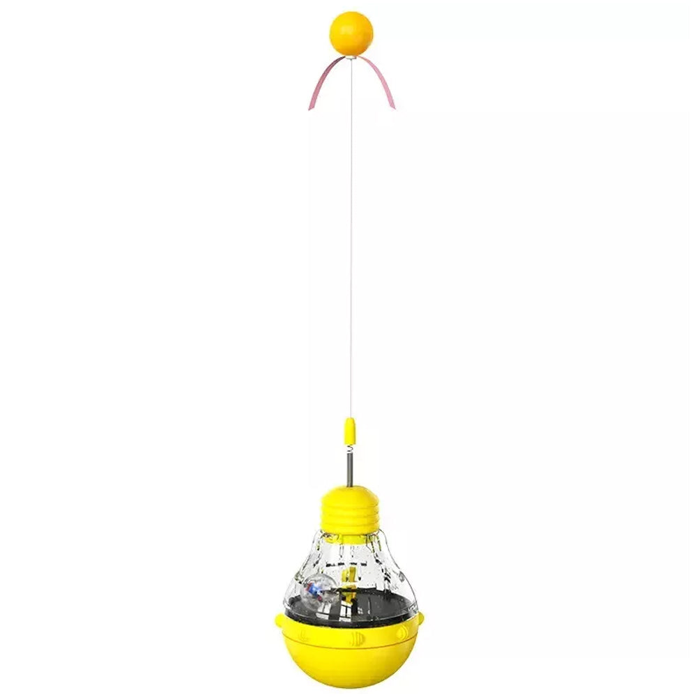 Interactive Cat Toys For Indoor Cats With Ball and Feather Pets Toy