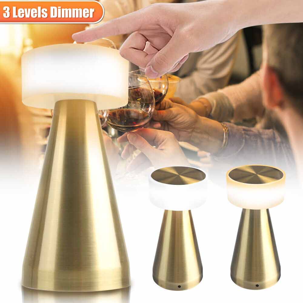 Rechargeable Desk Lamp Night Light Touch Led Table Lamp For Restaurant Hotel Bar
