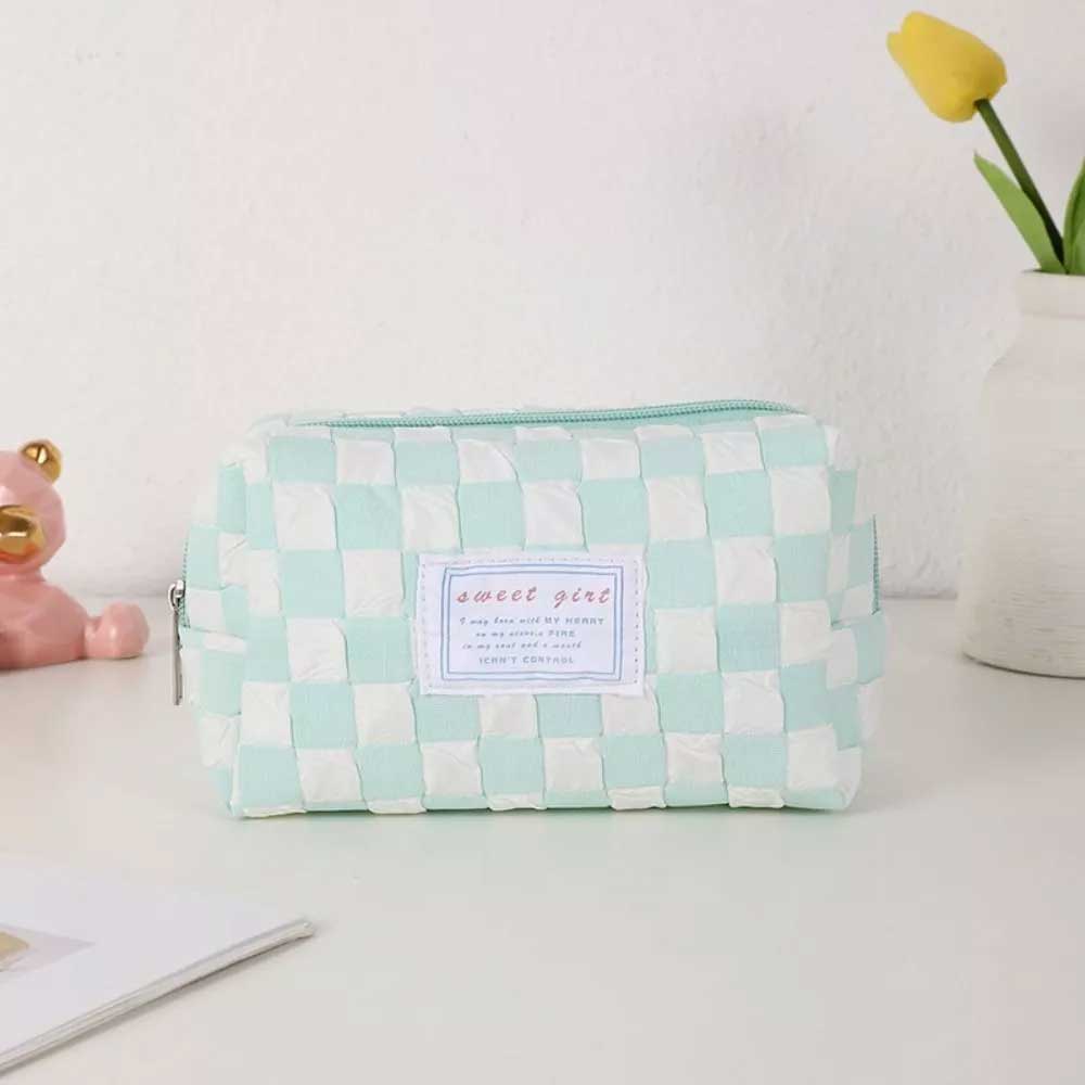 Large Capacity Pencil Case Zipper Pen Storage Bag Portable Pencil Box Gift