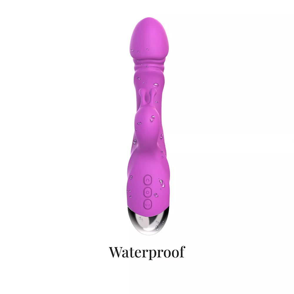 Rabbit Vibrator Sex Toys Strong Vibrating G Spot Stimulator Dildo for Women