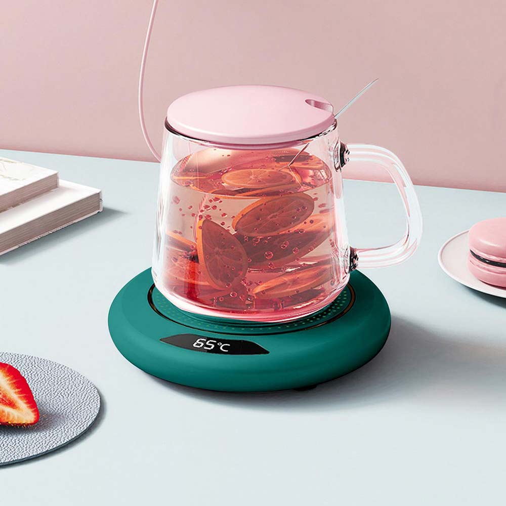 USB Heating Coaster Warmer Smart Electric Milk Coffee Tea Mug Cup Heater Mat Pad