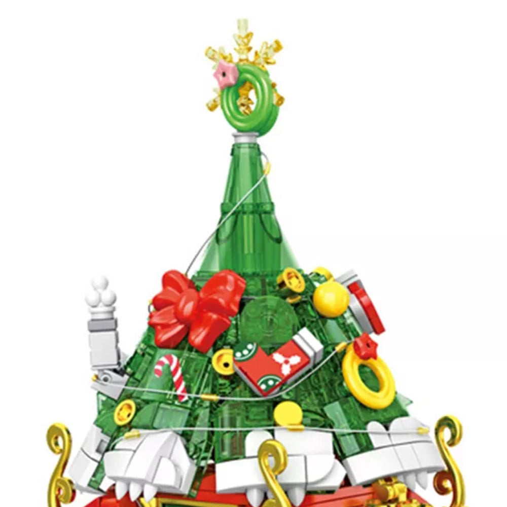 Mini Building Blocks Kids Bricks Girls Toys Christmas Gift Elk Santa Claus & Snowman