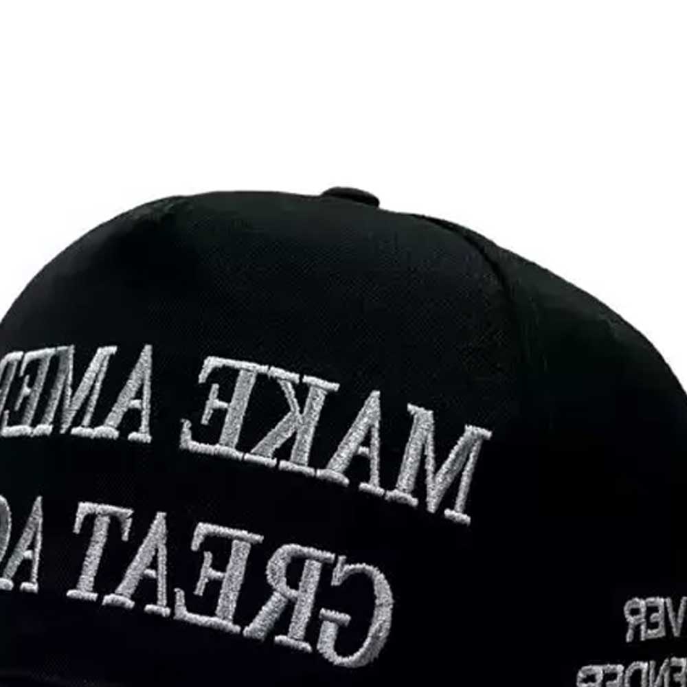 Black MAGA Hat Elon musk 2024 Trump Hat Make America Great Again Hat Baseball Cap