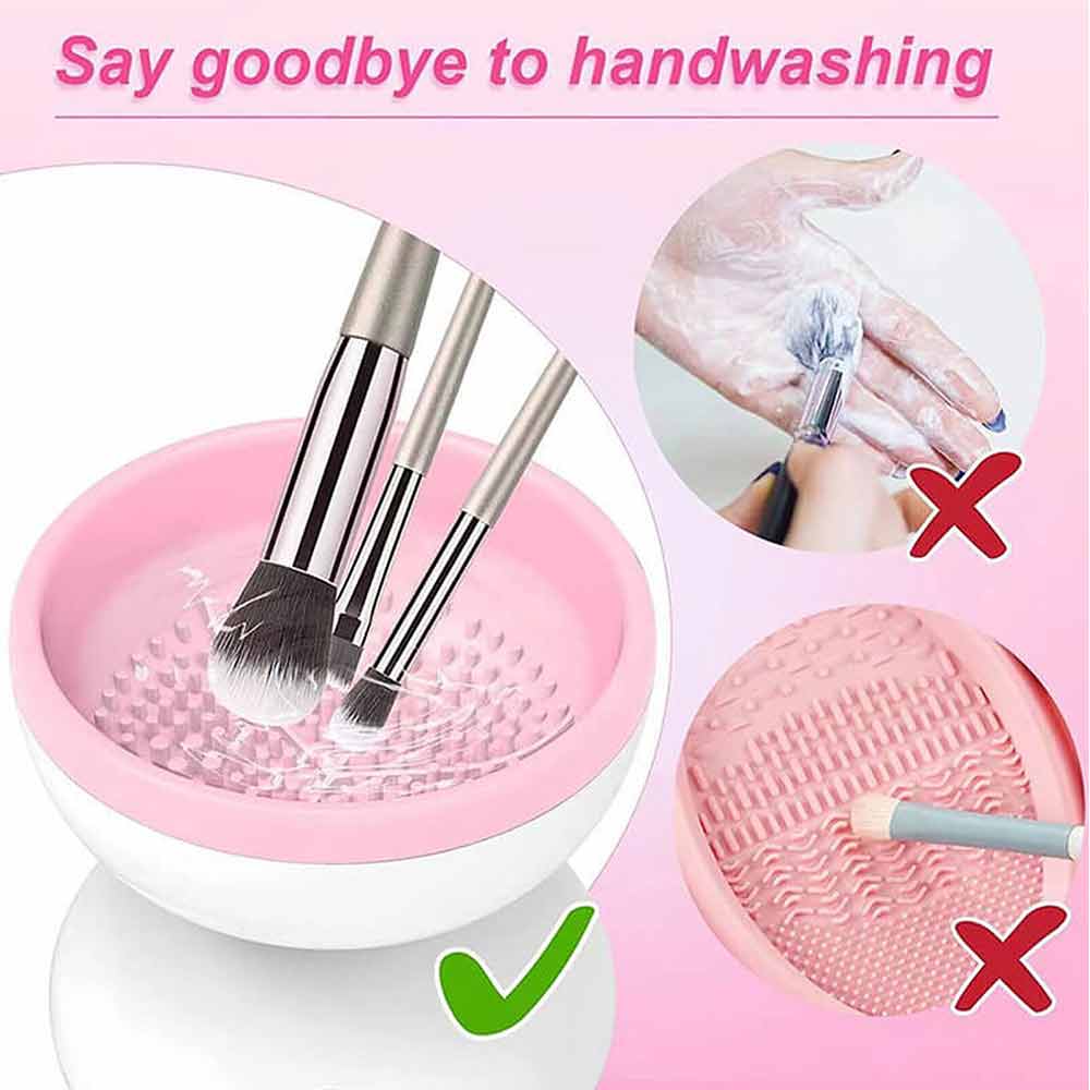 Electric Makeup Brush Cleaner Machine Professional Makeup Brush Cleaning Tool
