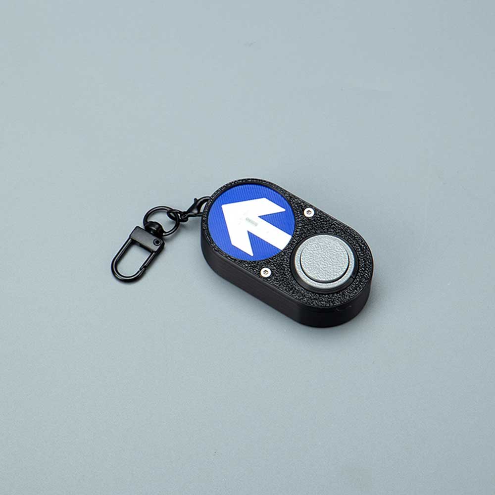 Iconic Accessible Pedestrian Signal (APS) Replicas keychain