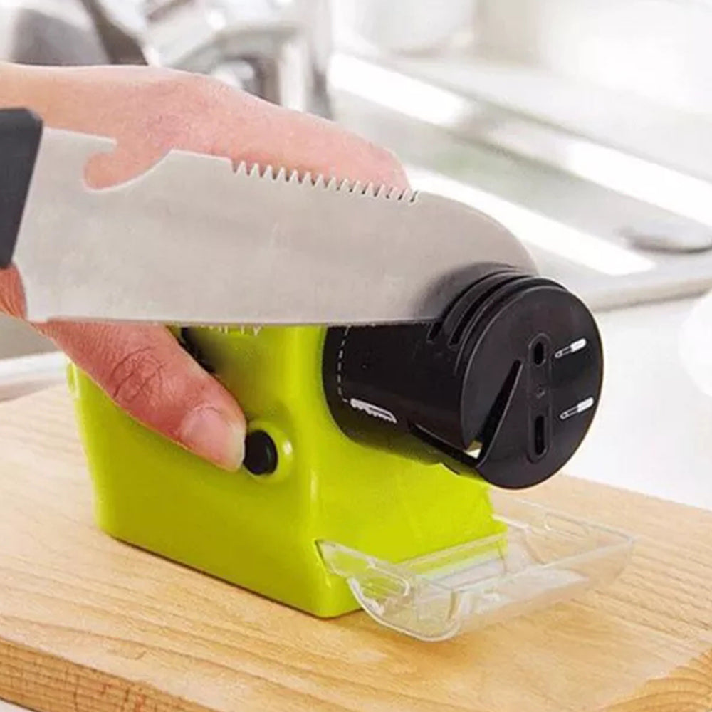 Cordless Electric Battery-Operated Kitchen Fast Sharp Tool Easy Sharpening
