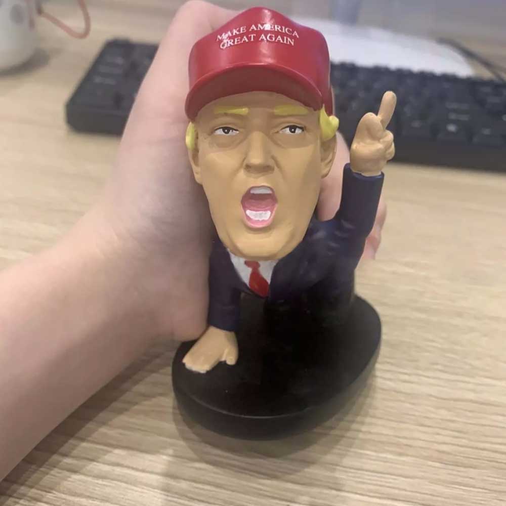 2024 Donald Trump MAGA Christmas resin ornaments office funny Ornaments Gift