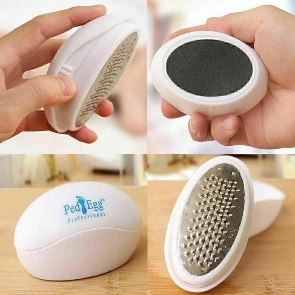 Ped Egg Foot File Callus Remover Foot Care Hard Skin Remover Pedicure Tool