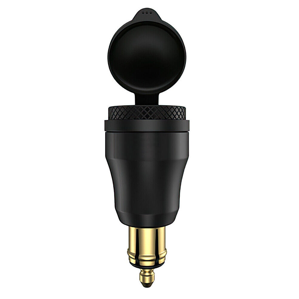 For BMW Ducati Triumph Motorcycle Dual USB Charger Hella DIN Type C Plug Sockets