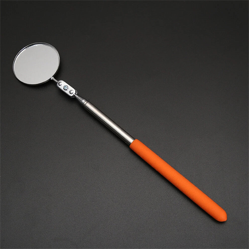 Extending 44CM Inspection 5CM Mirror Telescopic Swivel Car Mechanic Folding Tool 360 DIY