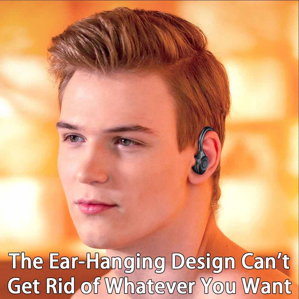 Bluetooth Earphones 5.3 Sport Gym Headphones Earbuds with Mic Sweatproo Wireless