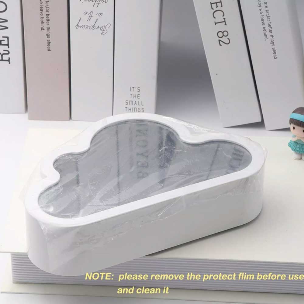 Handmade Cloud Tulip Lamp Night Light LED Flower Light Home Mirror Decoration
