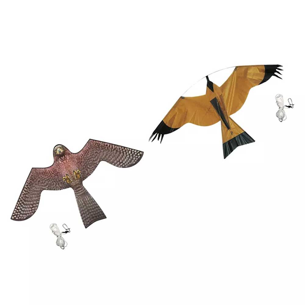 Birds Scarer Repeller Flying Hawk Kite Garden Scarecrow Yard House