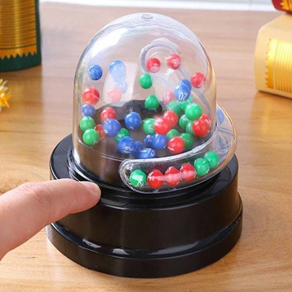 Mini Lotto Games Machine Electric Lottery Machine Party Jackpot Machine