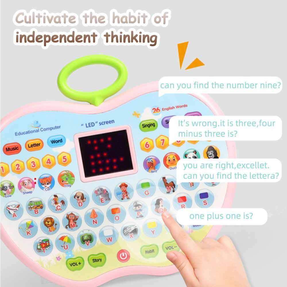 Alphabet Learning Tablet Toy for Kids Early Development Toy for 2-3 Year Old Kids
