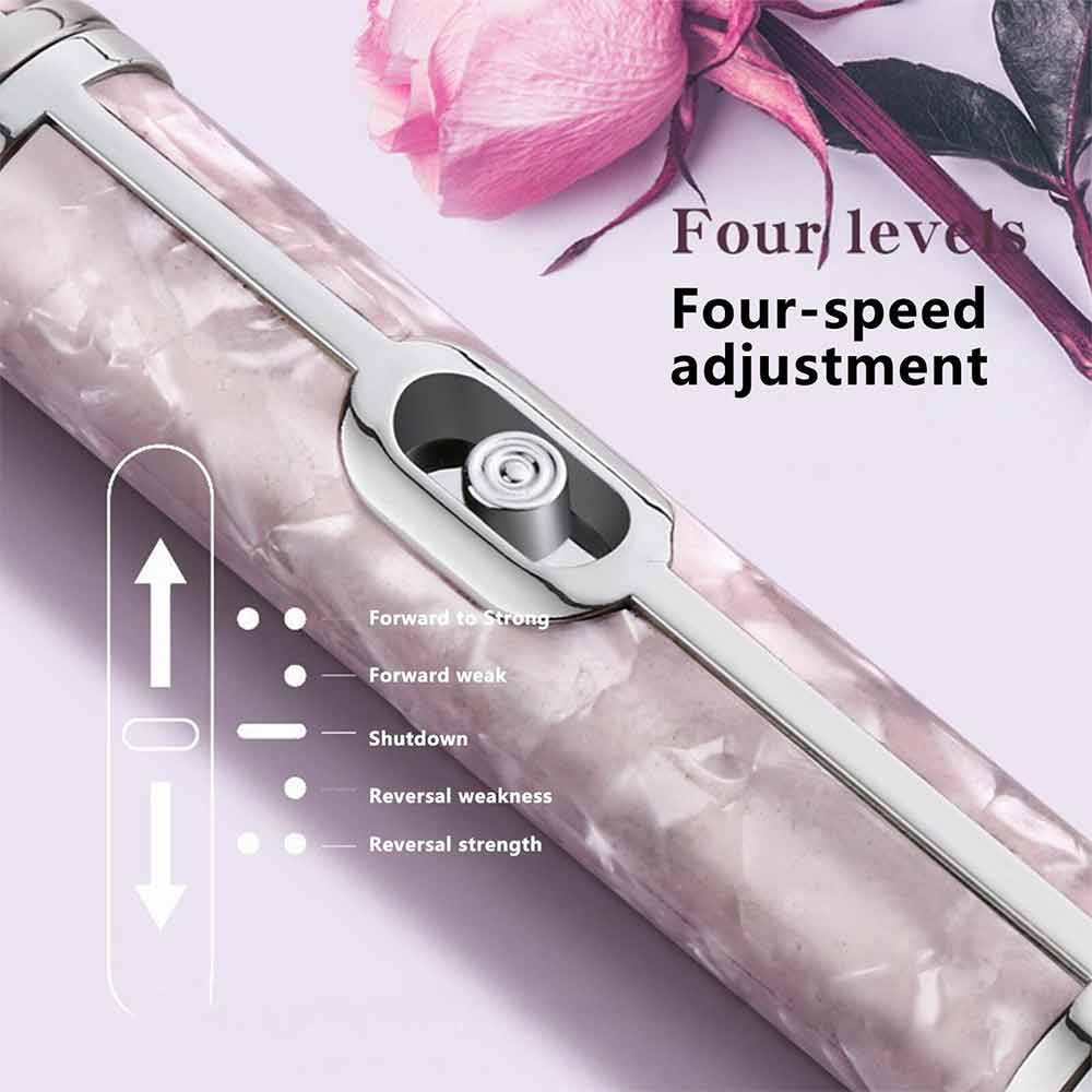 Cordless Nail Grinder for Thick Toenails – 4-Speed Electric Nail File with 7 Attachments, Low Noise & Rechargeable