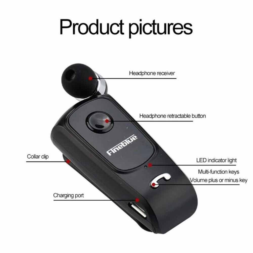 Fineblue F920 Pro Wireless Earphone 5.1 Driver Bluetooth Earphone Calls