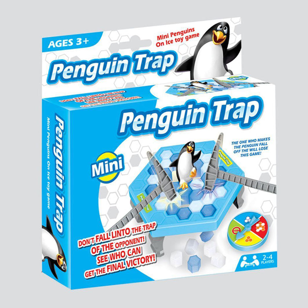 Hammer Penguin Save the Penguins on Ice Game Break Ice Block Trap Family FunGame