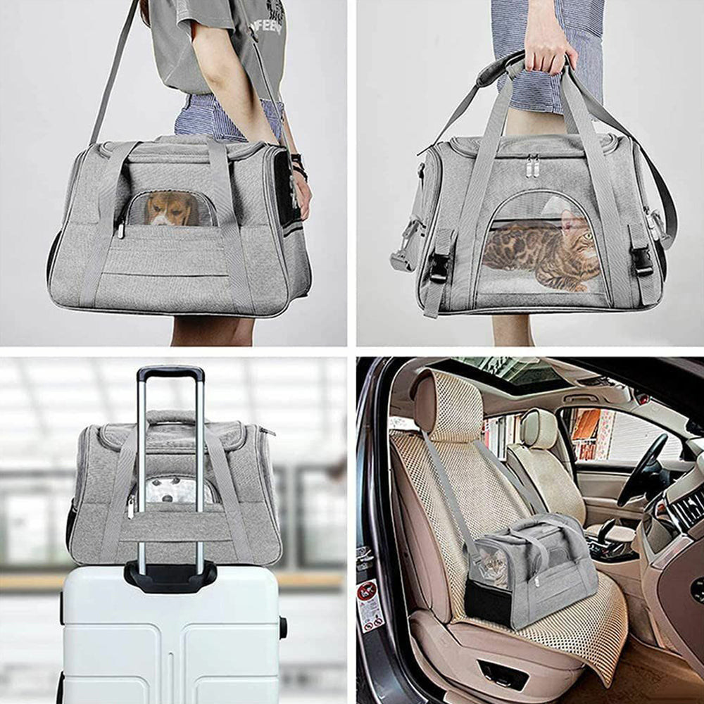 High Quality Pet Dog Cat Puppy Portable Foldable Carrier Shoulder Travel Bag
