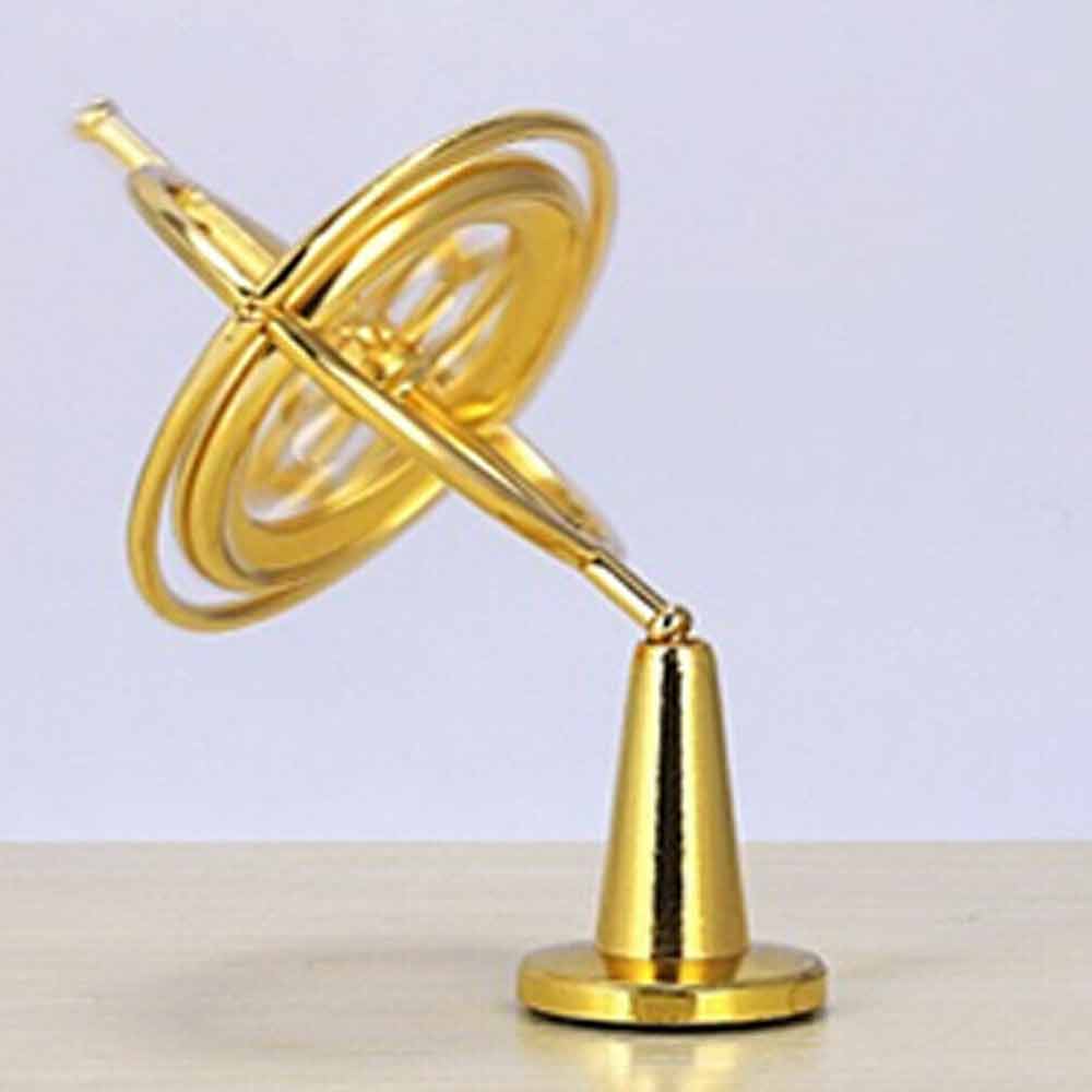 Metal Gyroscope Educational Gyro Relief Pressure Relieve Gift Traditional Stress