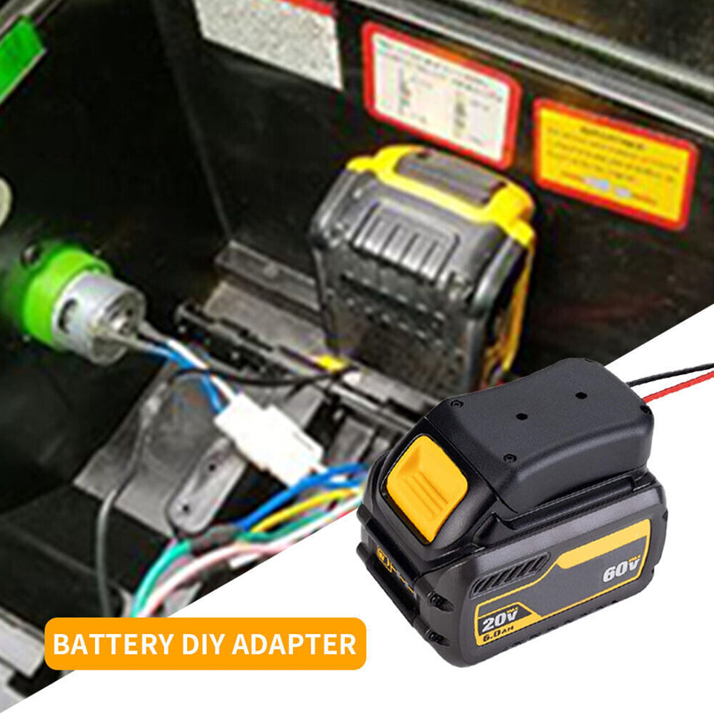 Lithium Battery Adapter for DeWALT Flexvolt 54/60V Max Battery Dock Connector