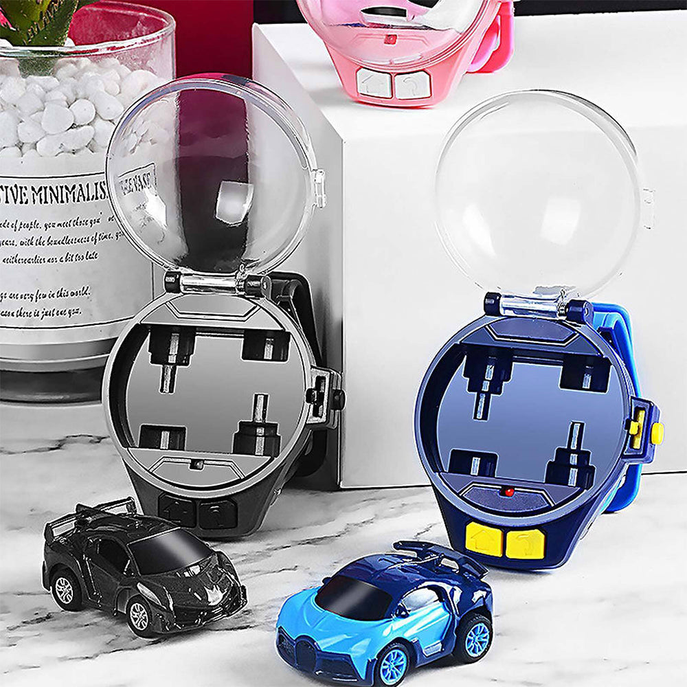 Car Toys Watch RC Toy RC Mini Remote Control Car Watch Rechargeable Kids Gift