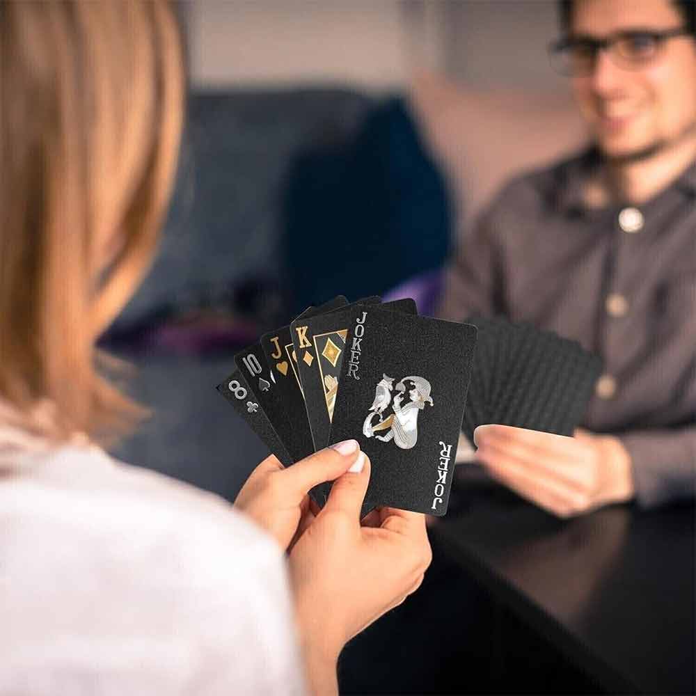 Poker Waterproof PVC Plastic Playing Cards Set Classic Magic Player Tricks Tool