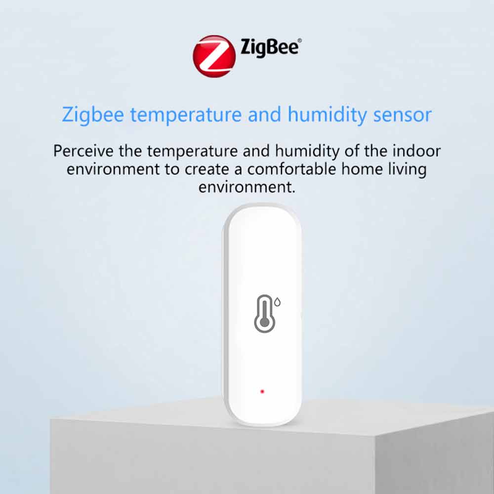 Tuya WiFi/Zigbee Temperature Humidity Sensor Thermometer Hygrometer Smart/Home