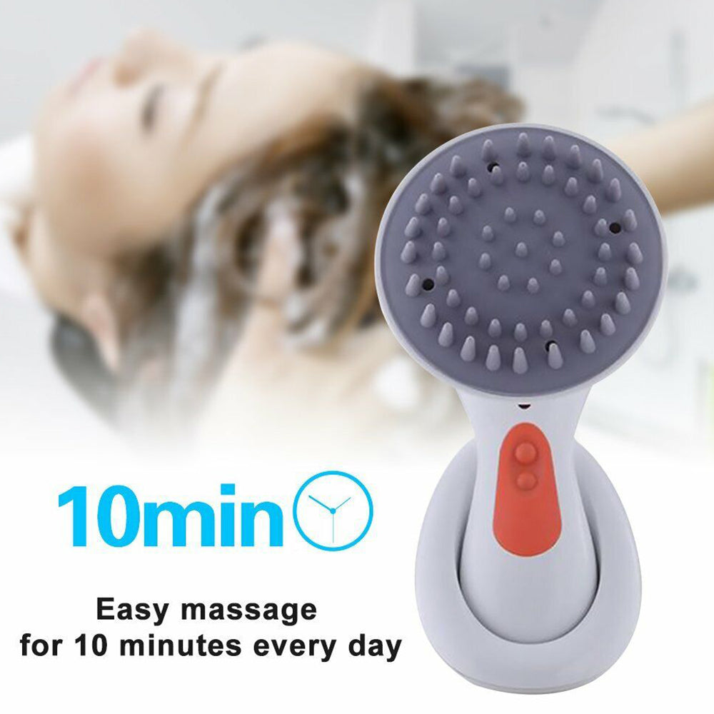 Electric Head Scalp Massager for Hair Growth Promote Blood Flow Waterproof AT