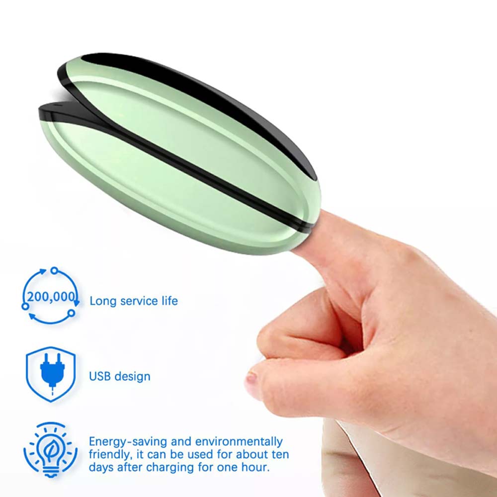 OLED Finger Pulse Oximeter Rechargeable Blood Oxygen SpO2 Monitor Heart Rate