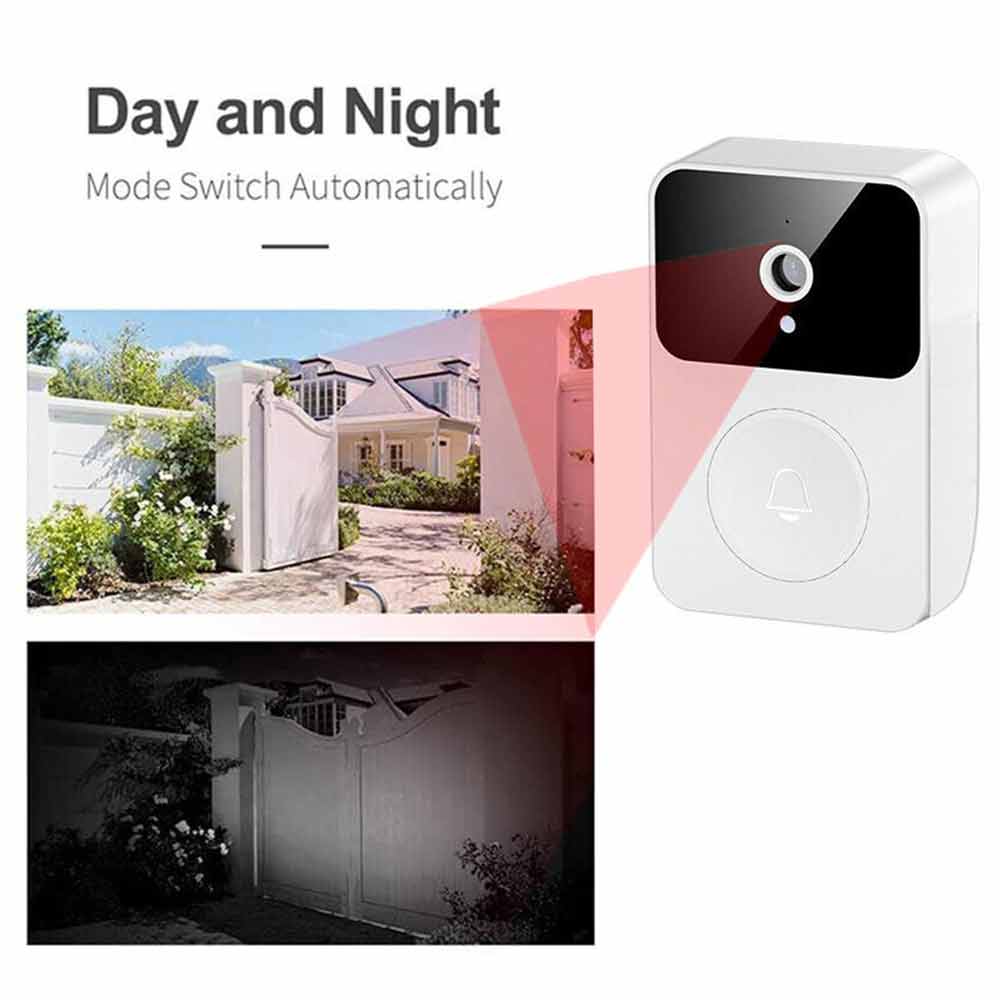 Wireless WiFi Doorbell Camera Video Door Bell Intercom Phone Smart Security Cam
