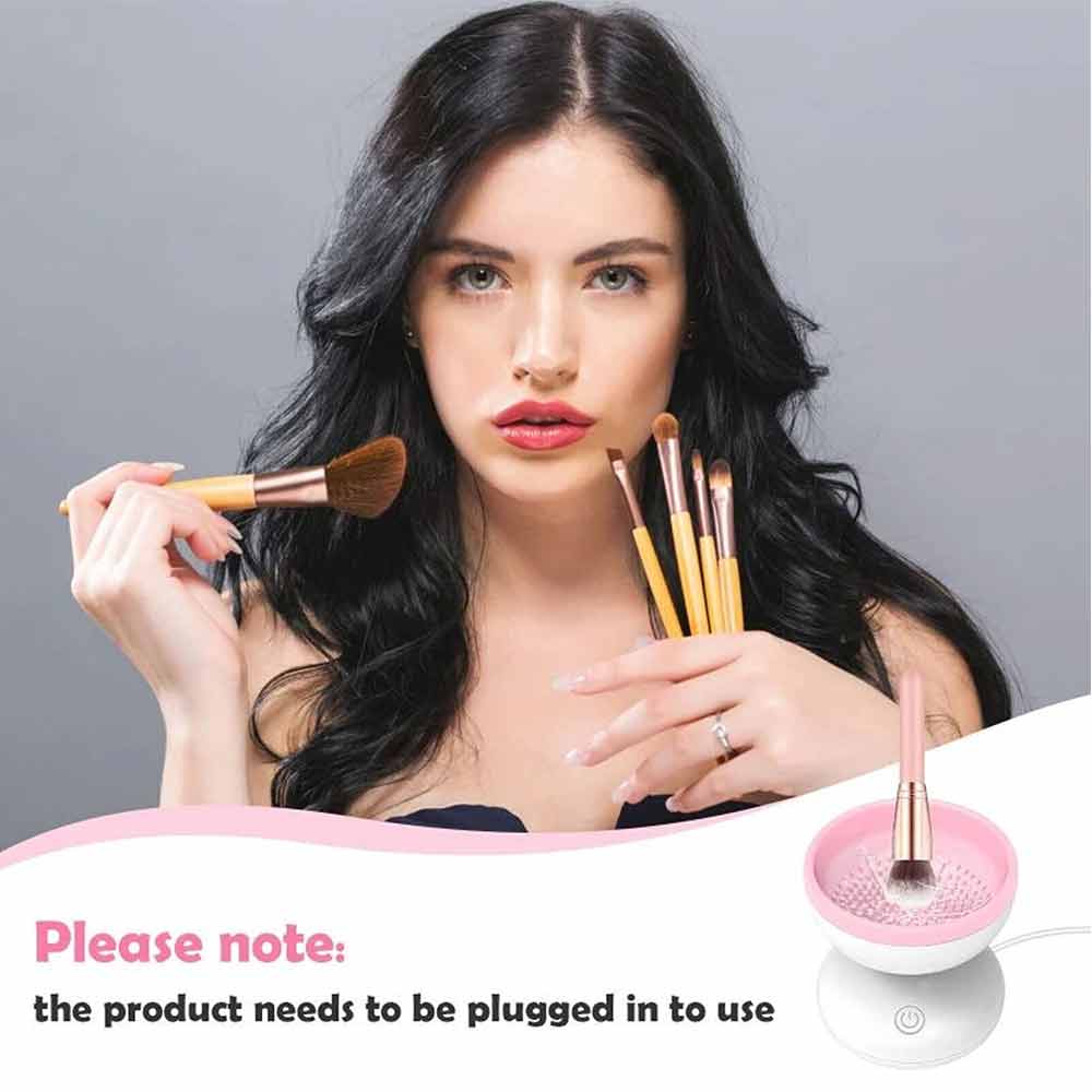 Electric Makeup Brush Cleaner Machine Professional Makeup Brush Cleaning Tool