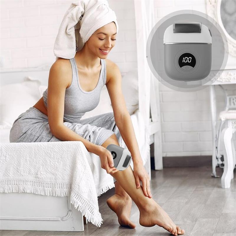 Professional Electric Foot Grinder File Callus Dead Skin Remover Pedicure Tool Free Tips