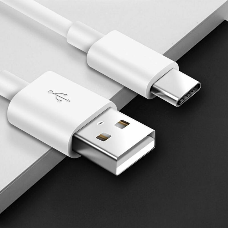 2M USB-C to USB-A Mini White Cable USP