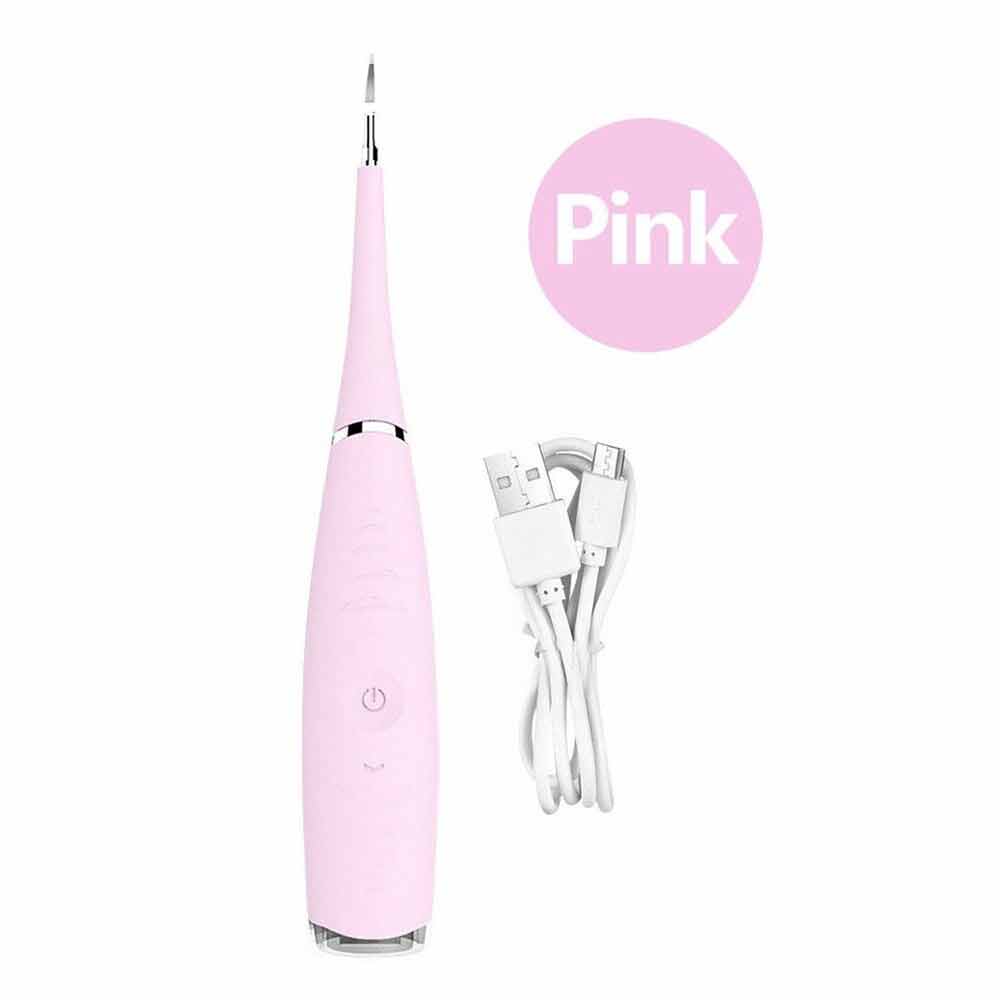 Electric Dental Scaler Tooth Stains Tool Tartar Calculus Plaque Remover Cleaner