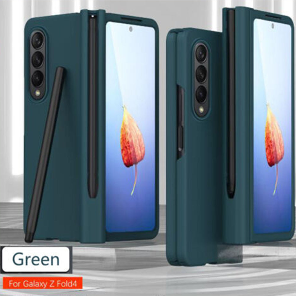 Full Cover Shockproof Hybrid Case With Pen Holder For Galaxy Z Fold 4 / Fold 3