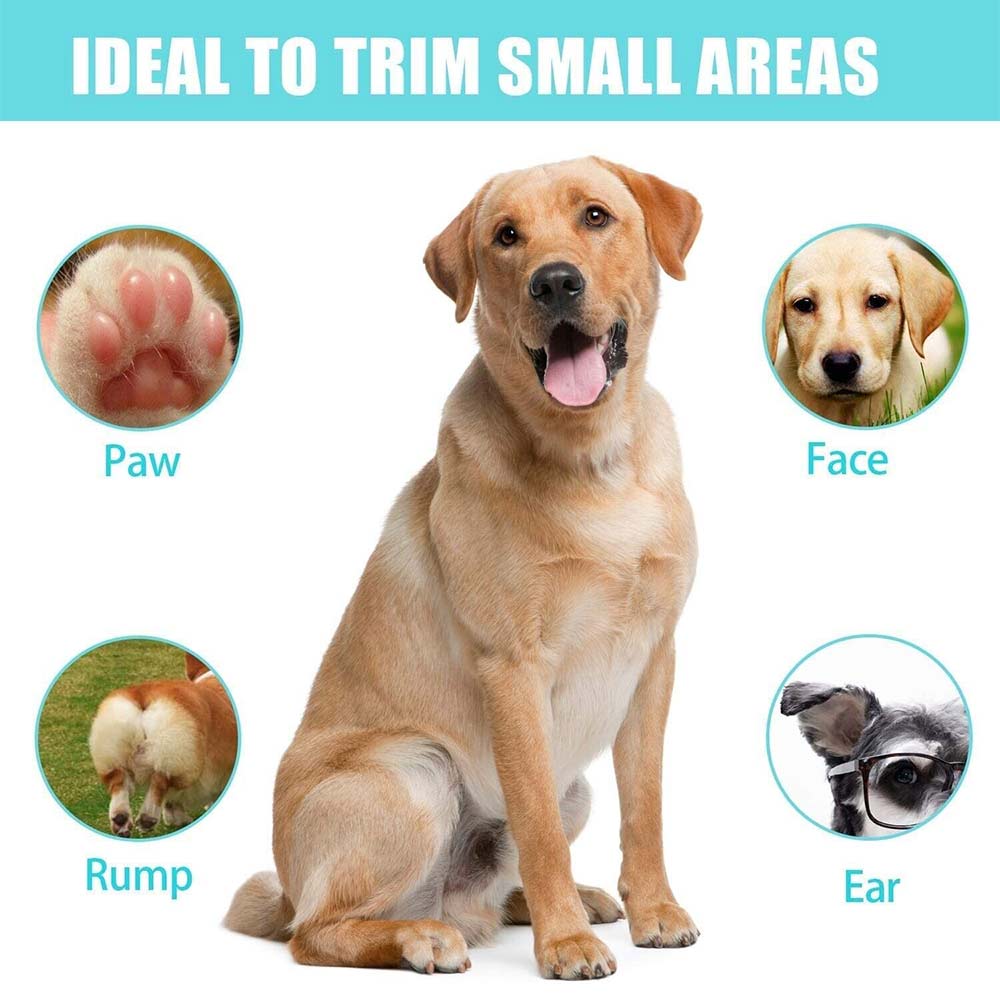 Professional Pet Dog Electric Hair Trimmer Mini Paw Pads Clippers Shaver Clipper