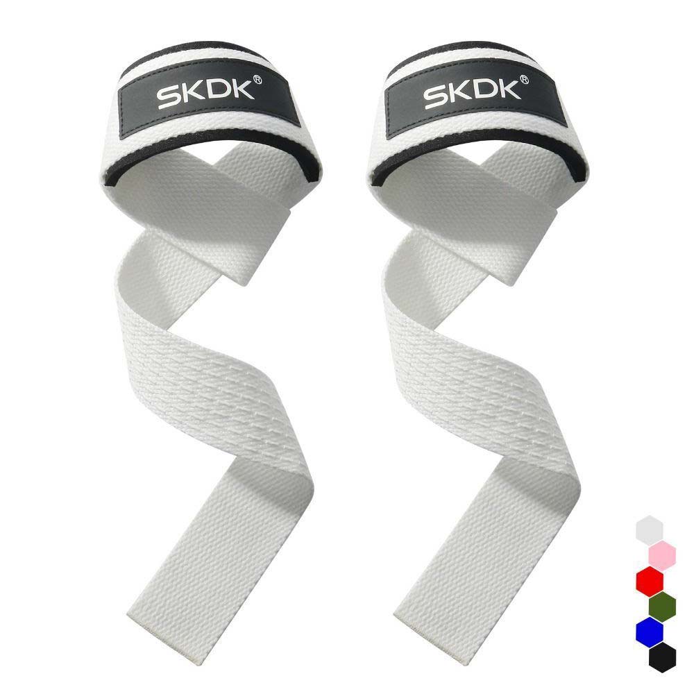 Pair Weight Lifting Grip Belt Anti-Slip Sport Safety Wrist Straps Wrist Support