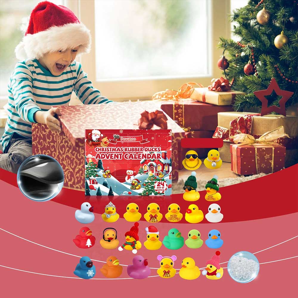 2025 Rubber Duck Advent Calendar | 24-Day Christmas Countdown with Unique Collectible Duck Toys