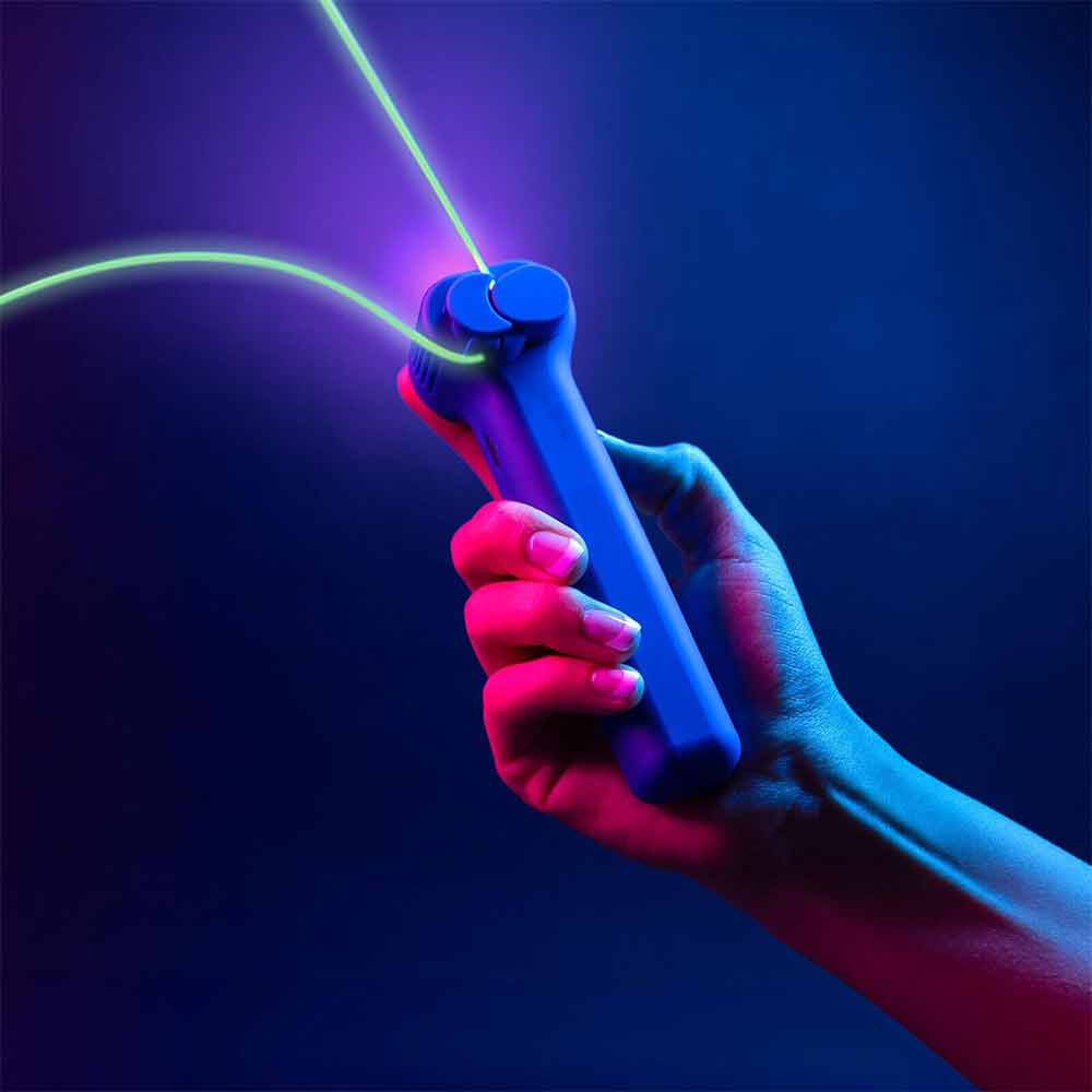 Glow-in-The-Dark Loop Lasso-Rope Launcher Propeller-Loop Lasso String Shooter