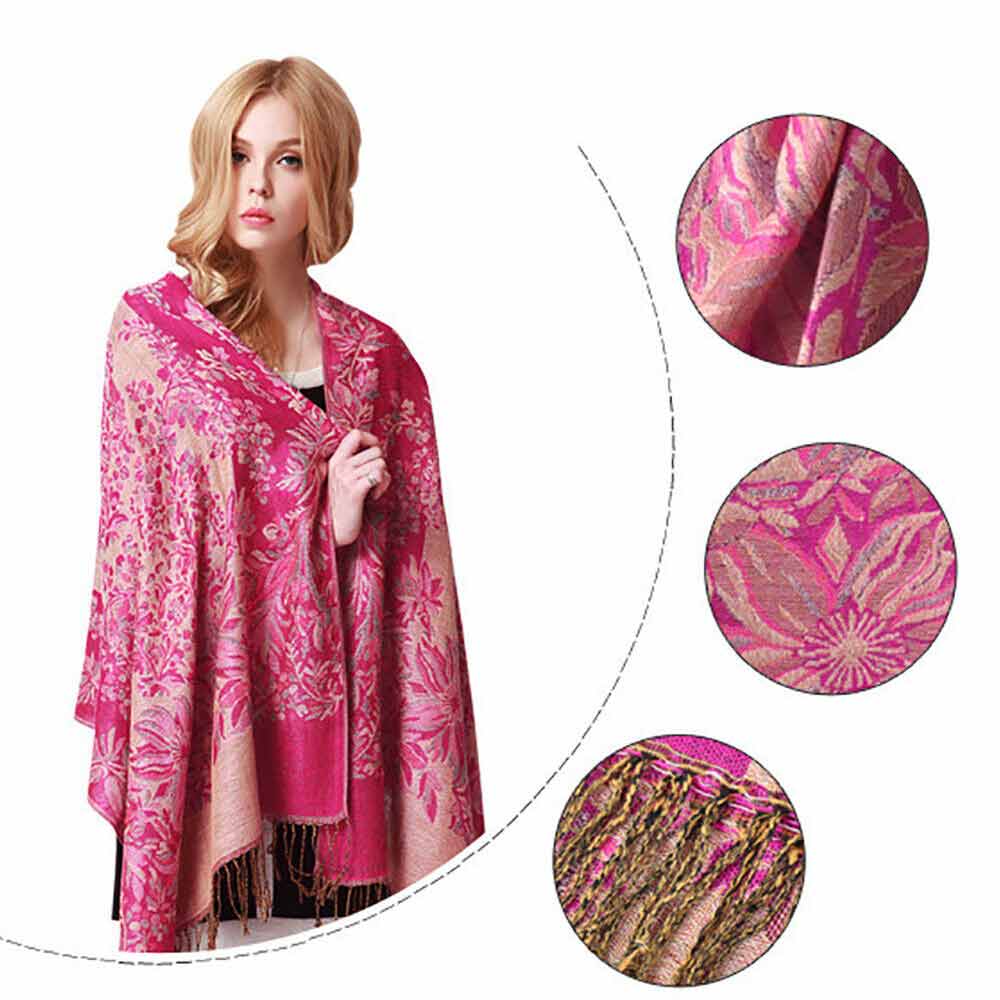 Lady Stole Winter Shawl Women Long Warm Cashmere Scarf Large Wrap Pashmina