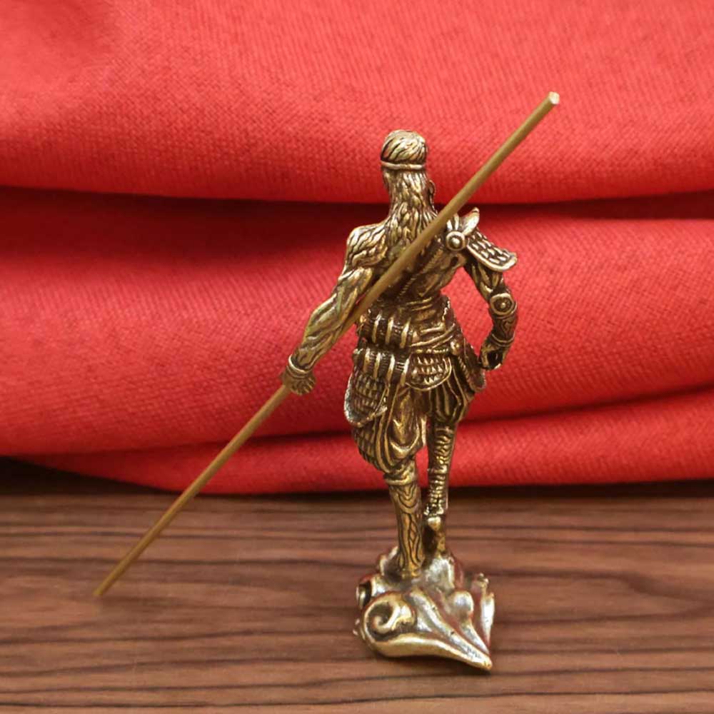 Black Myth 3D Wukong Figurine Ornaments Wukong Brass Miniature Figurines