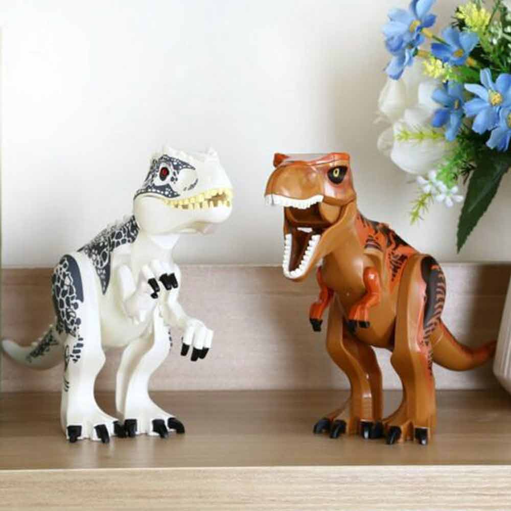 Indominus Rex Dinosaur Building Toy - Full Size XXL Figure Blocks Set for Kids, Creative STEM Gift
