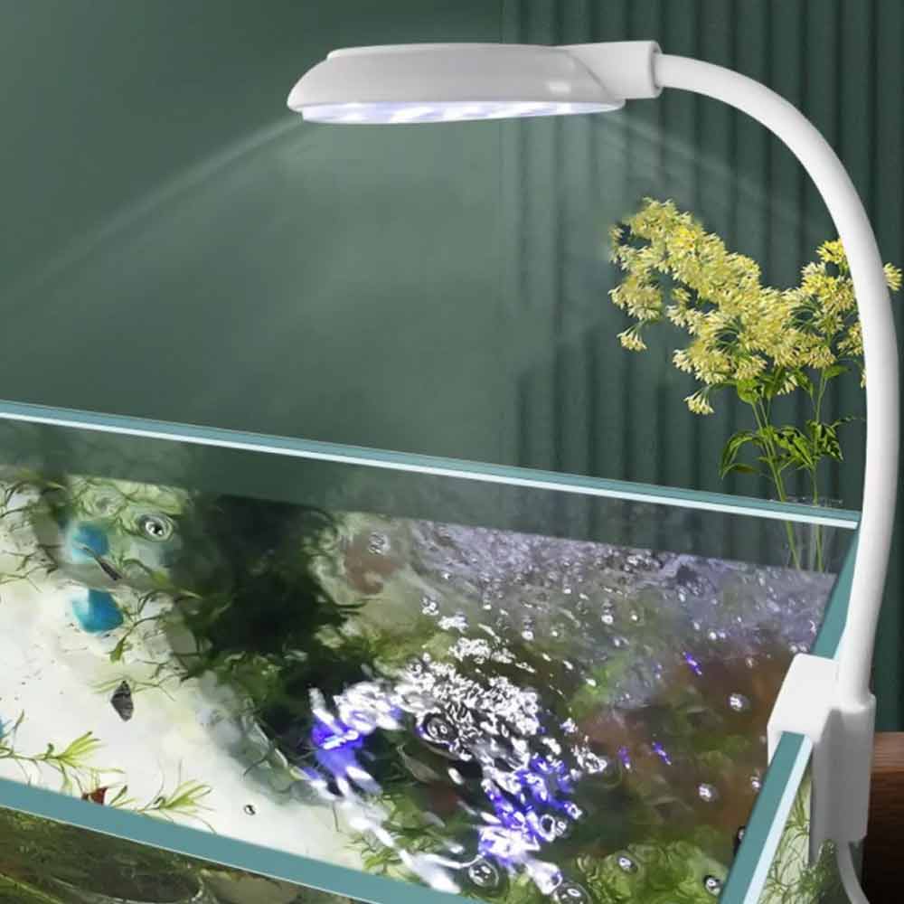 LED Aquarium Light 5w Fish Tank Plants Grow Light Clip-on Lamp For Fish Tank