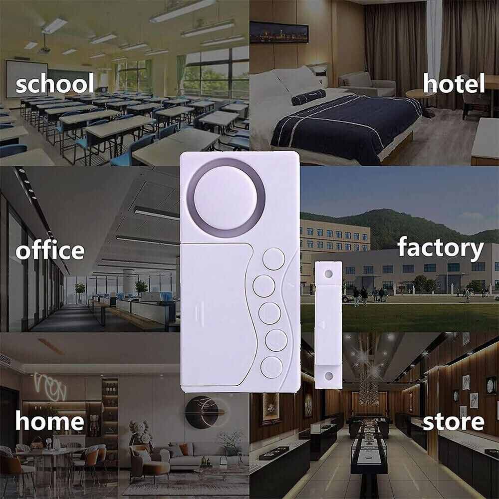 Delay Refrigerator Alarm Wireless Fridge Alarm Door Open Alarm Loud